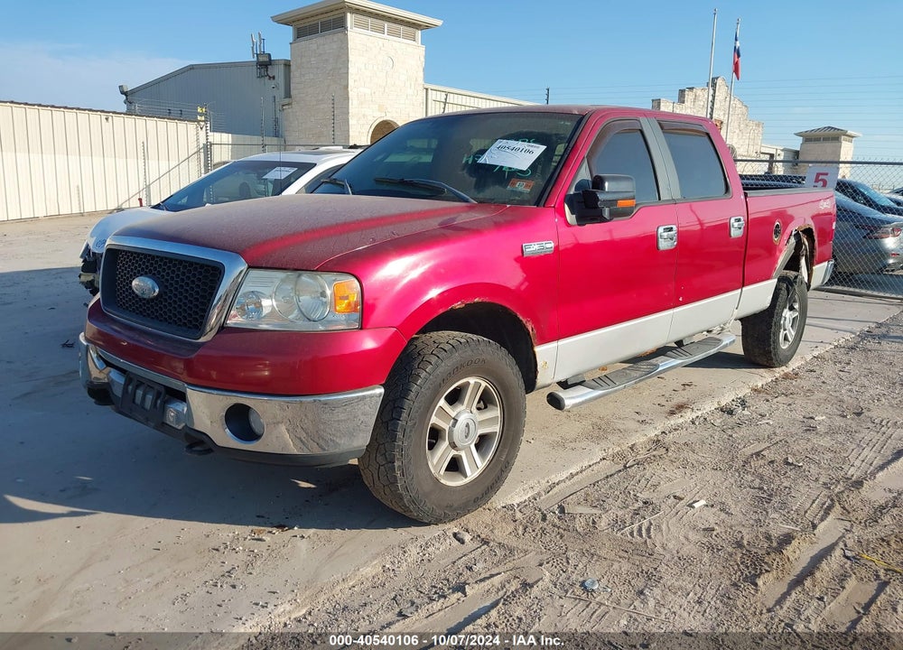2008 FORD F-150 60TH ANNIVERSARY/FX4/KING RANCH/LARIAT/LIMITED/XLT VIN: 1FTPW14598FA39560