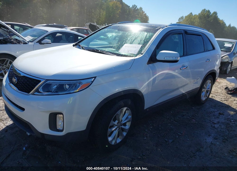 2014 KIA SORENTO EX V6 VIN: 5XYKU4A73EG537107