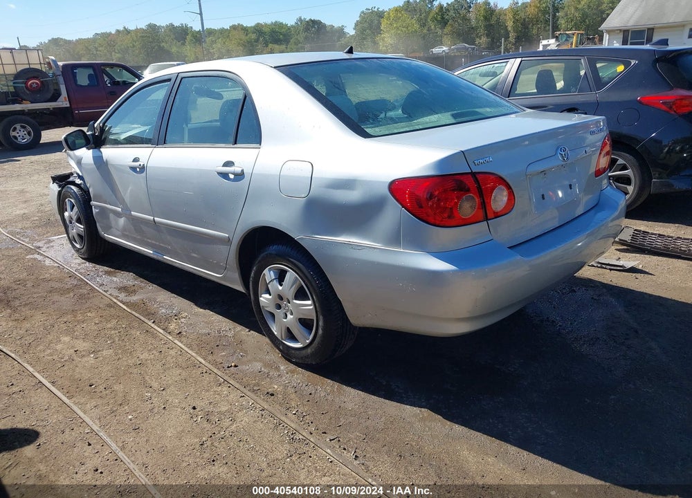 2008 TOYOTA COROLLA LE VIN: 2T1BR30E28C937395