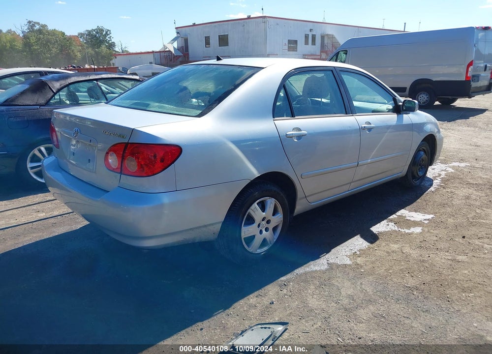 2008 TOYOTA COROLLA LE VIN: 2T1BR30E28C937395