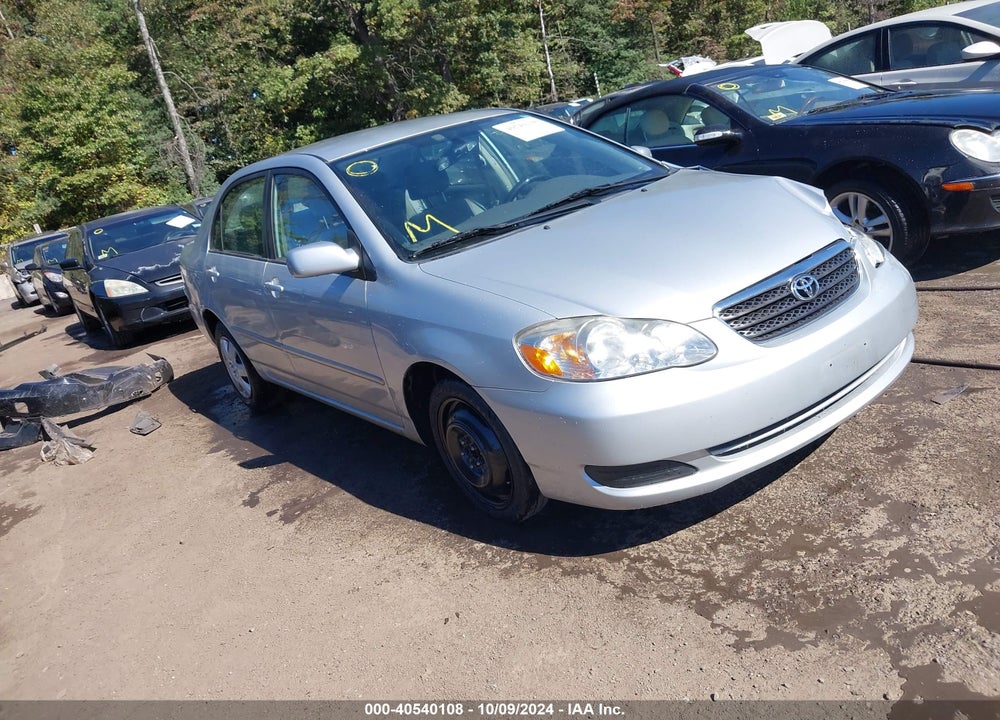 2008 TOYOTA COROLLA LE VIN: 2T1BR30E28C937395