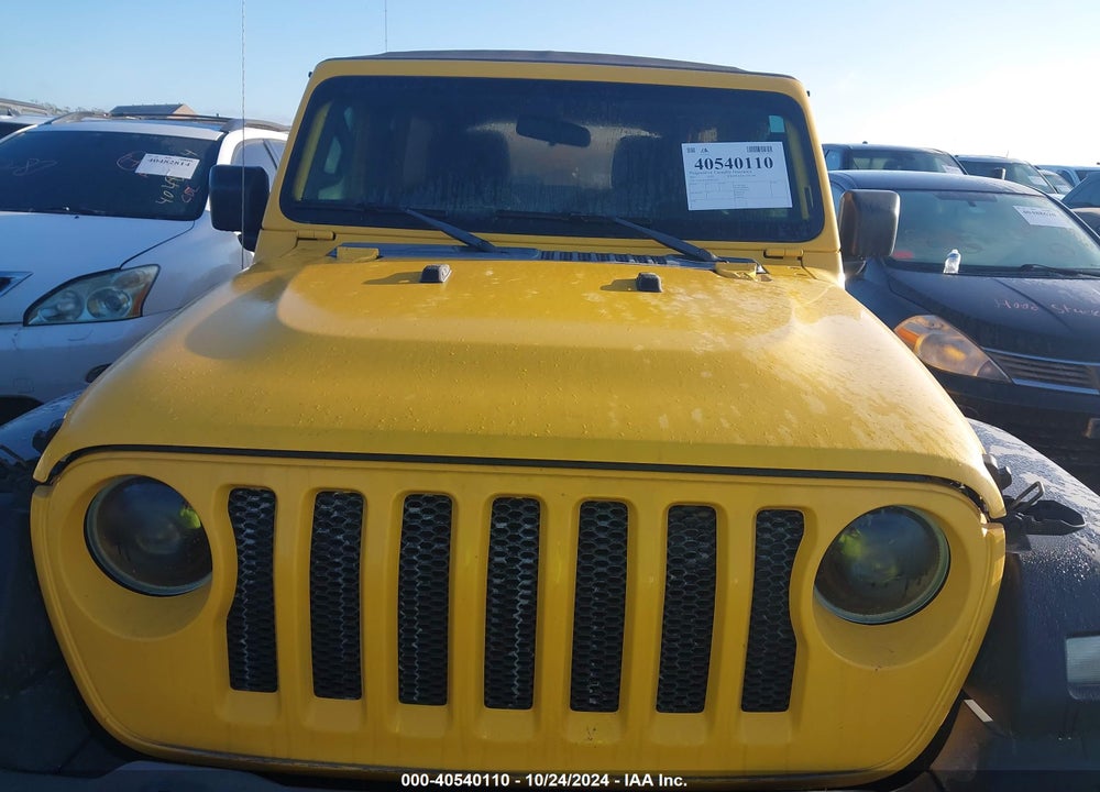2021 ANGLER JEEP WR UNLIMITED SPORT S 4X4 VIN: 1C4HJXDN3MW532201