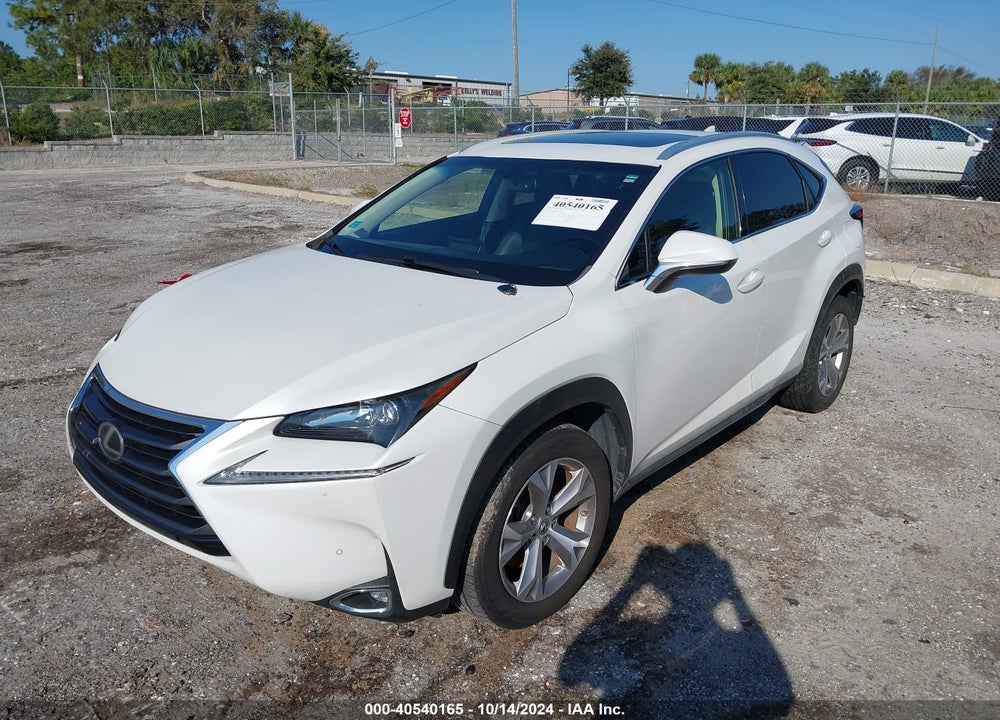 2017 LEXUS NX 200T VIN: JTJYARBZ1H2063623