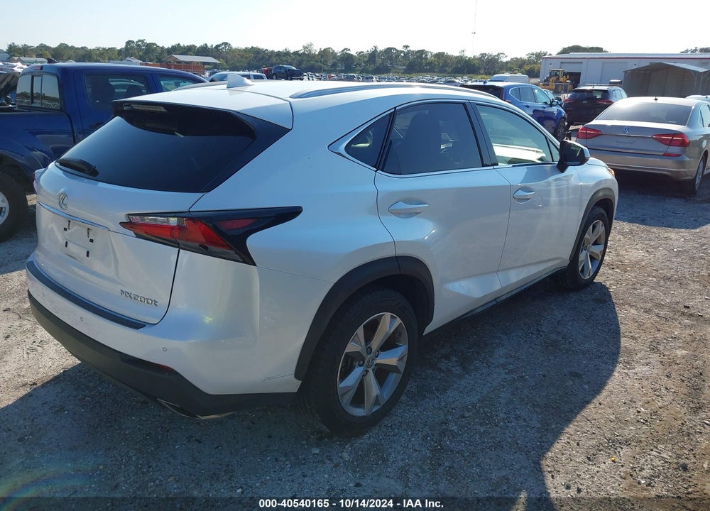 2017 LEXUS NX 200T VIN: JTJYARBZ1H2063623