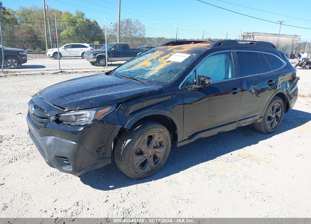 2022 SUBARU OUTBACK ONYX EDITION XT VIN: 4S4BTGLD9N3269817