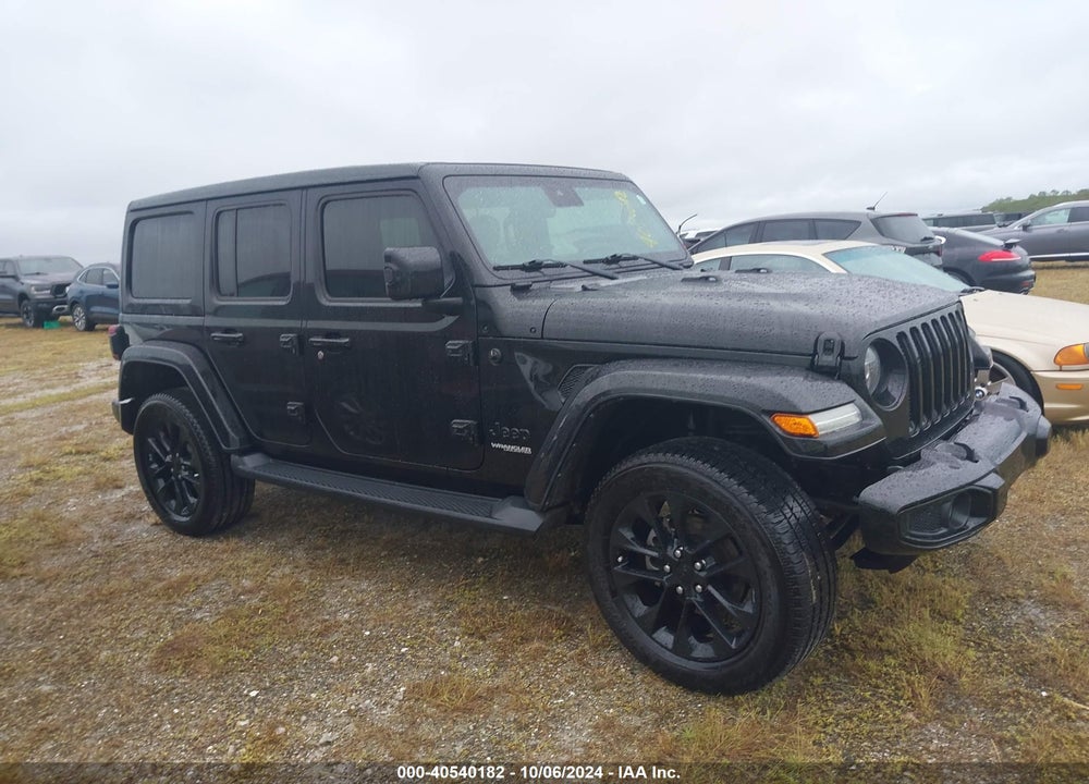 2021 JEEP WRANGLER UNLIMITED HIGH ALTITUDE 4X4 VIN: 1C4HJXEG6MW772536