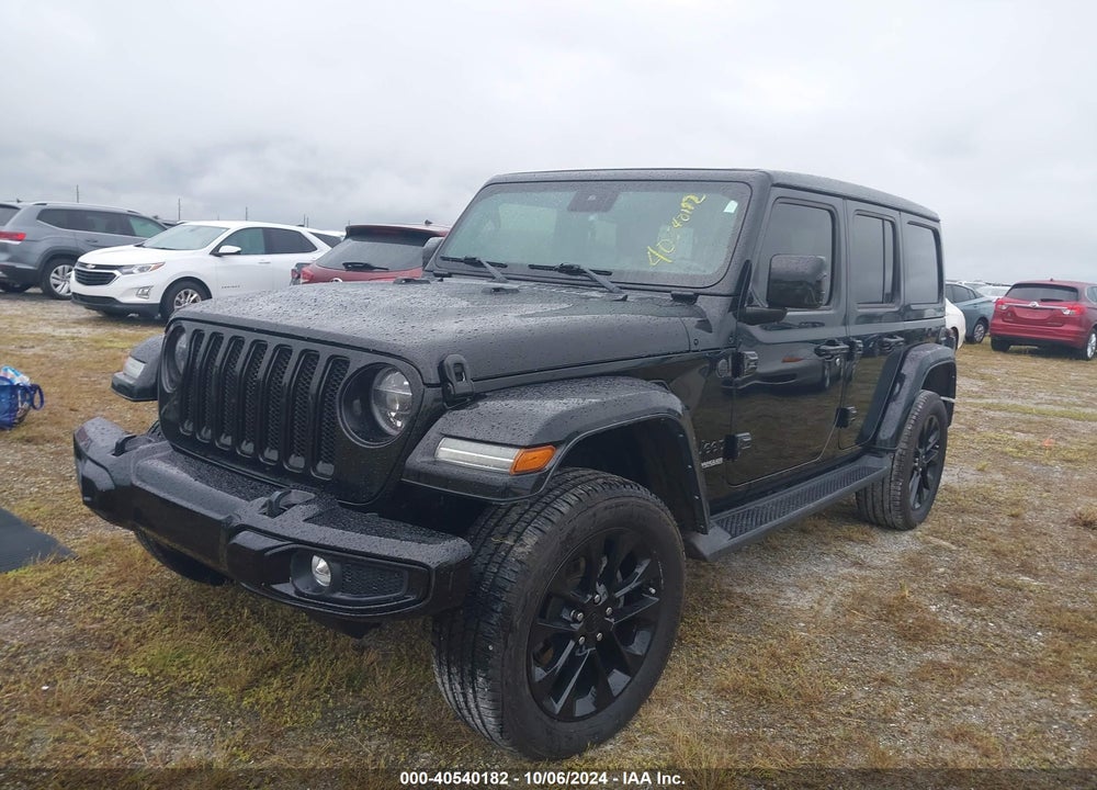 2021 JEEP WRANGLER UNLIMITED HIGH ALTITUDE 4X4 VIN: 1C4HJXEG6MW772536