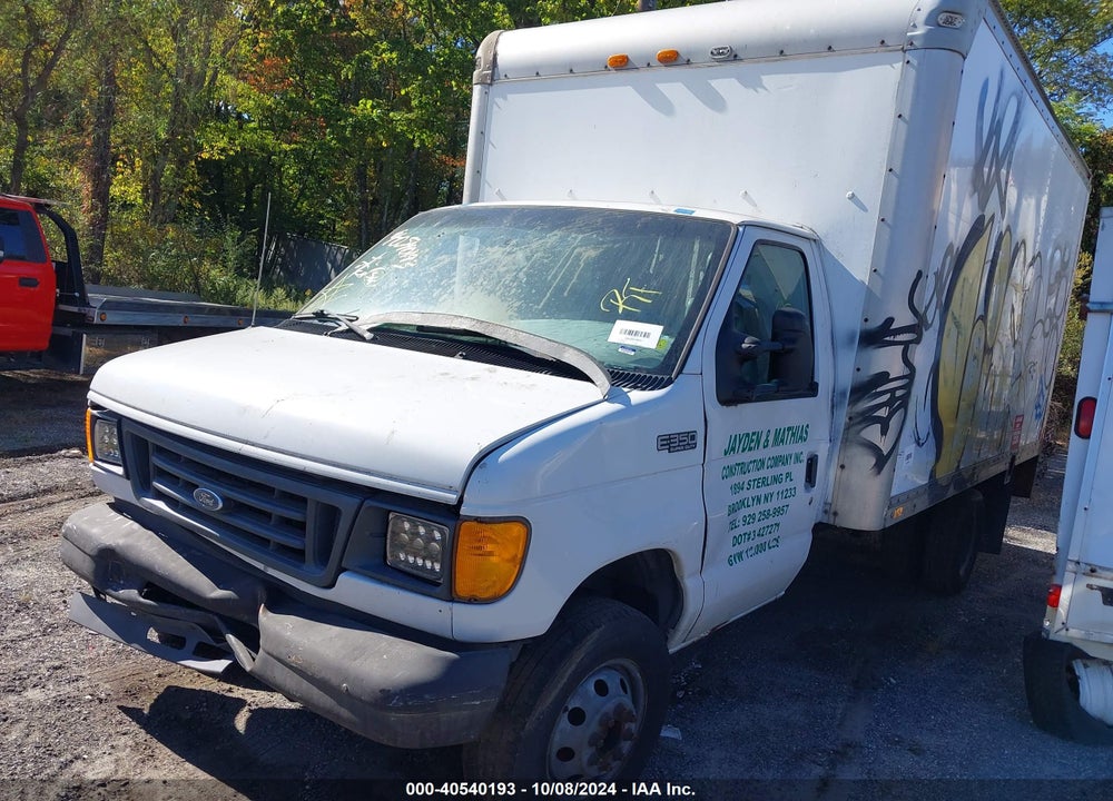 2004 FORD E-350 CUTAWAY STANDARD VIN: 1FDWE35L24HB26511