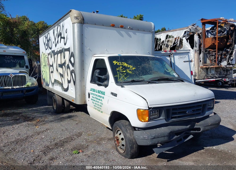 2004 FORD E-350 CUTAWAY STANDARD VIN: 1FDWE35L24HB26511