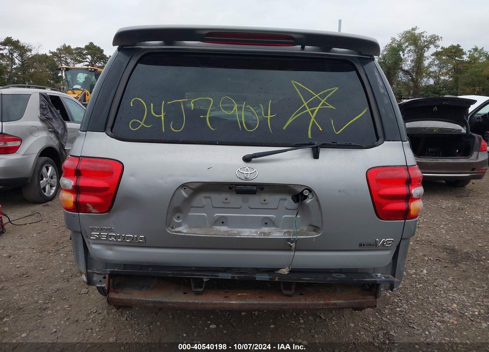 2003 TOYOTA SEQUOIA SR5 V8 VIN: 5TDZT34A23S175709