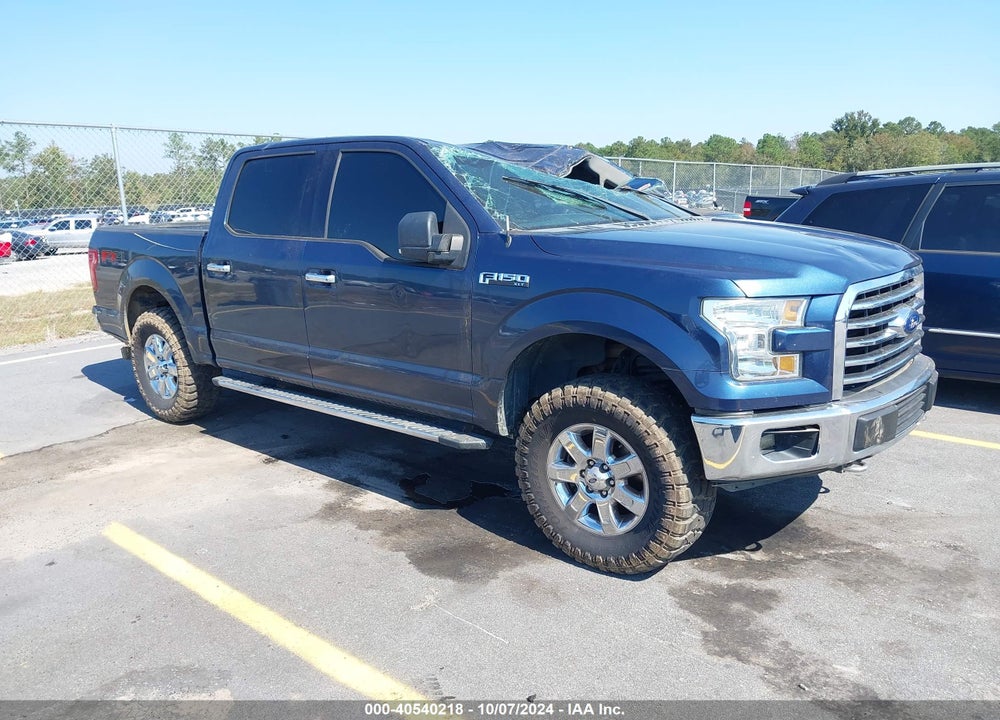 2017 FORD F-150 XLT VIN: 1FTEW1EF6HFB04833