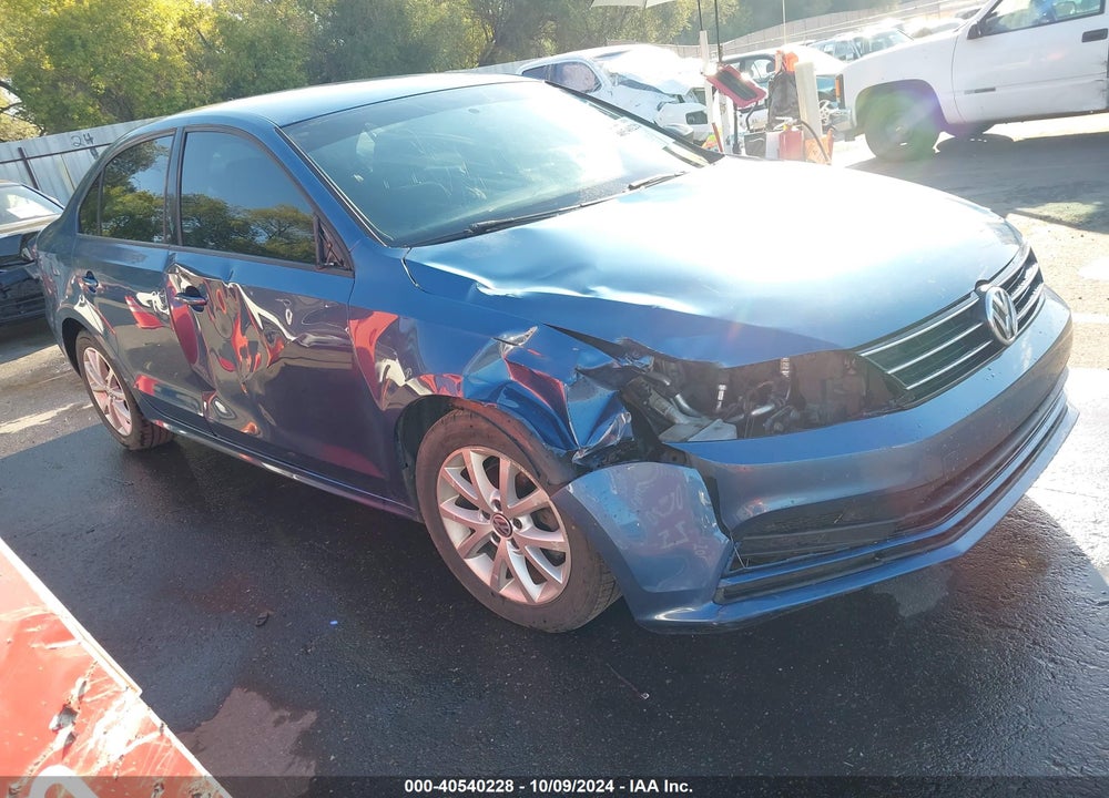 2015 VOLKSWAGEN JETTA 1.8T SE VIN: 3VWD17AJ7FM246982