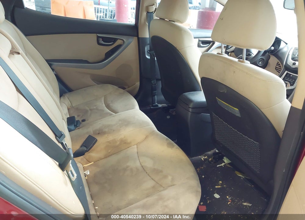 2011 HYUNDAI ELANTRA GLS (ULSAN PLANT) VIN: KMHDH4AE6BU098714
