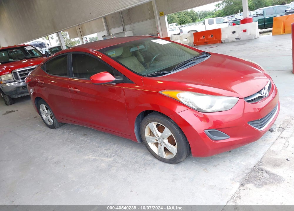 2011 HYUNDAI ELANTRA GLS (ULSAN PLANT) VIN: KMHDH4AE6BU098714