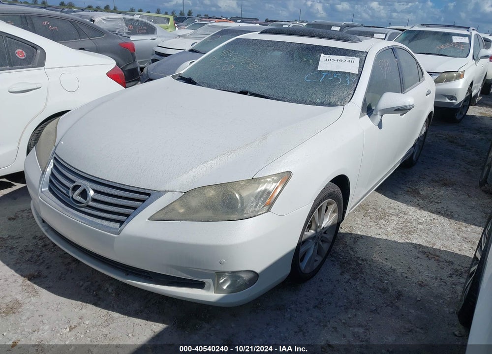 2012 LEXUS ES 350 VIN: JTHBK1EG0C2483303