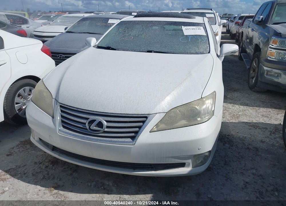 2012 LEXUS ES 350 VIN: JTHBK1EG0C2483303