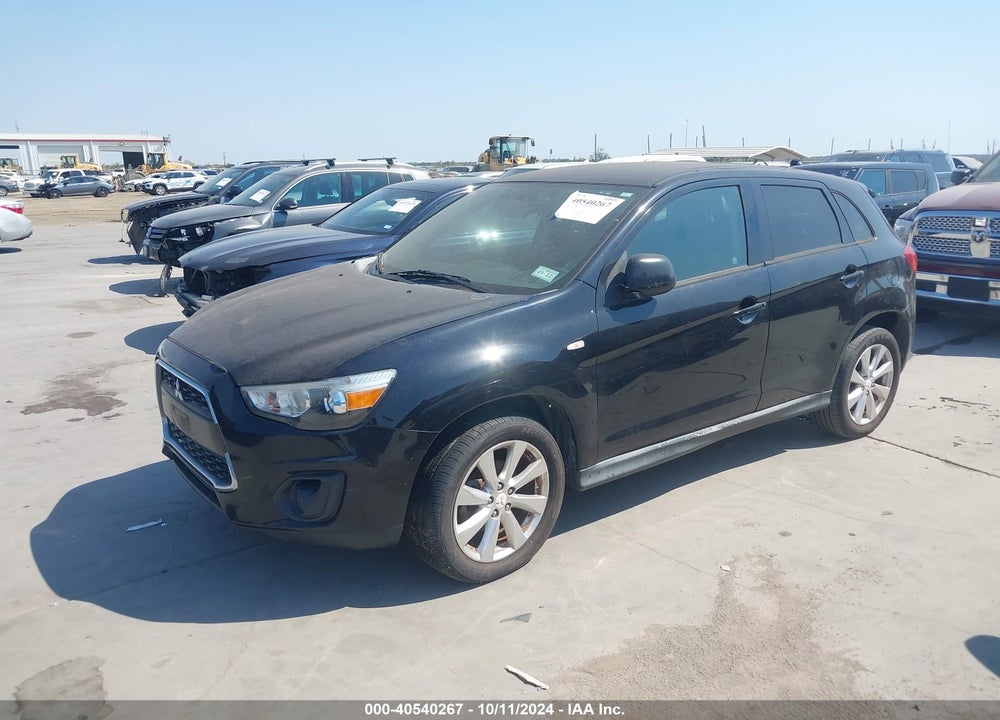 2015 MITSUBISHI OUTLANDER SPORT ES VIN: 4A4AP3AU2FE028406
