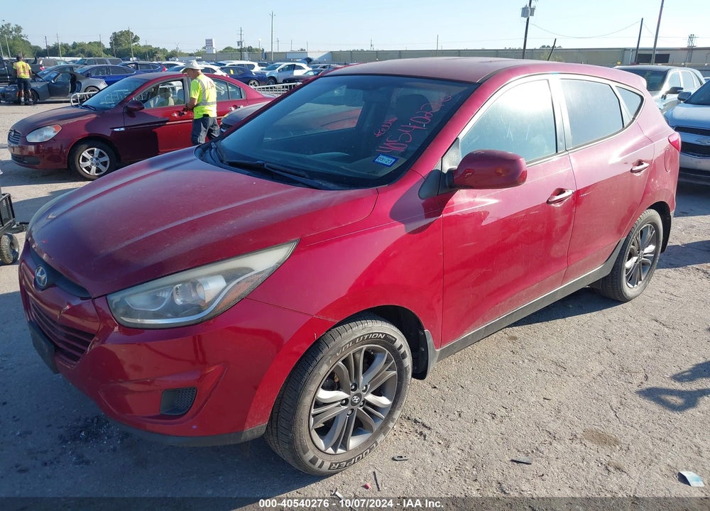 2014 HYUNDAI TUCSON GLS VIN: KM8JT3AF8EU852107