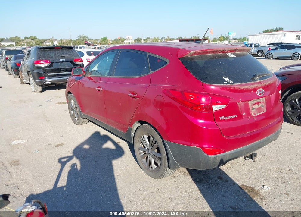 2014 HYUNDAI TUCSON GLS VIN: KM8JT3AF8EU852107