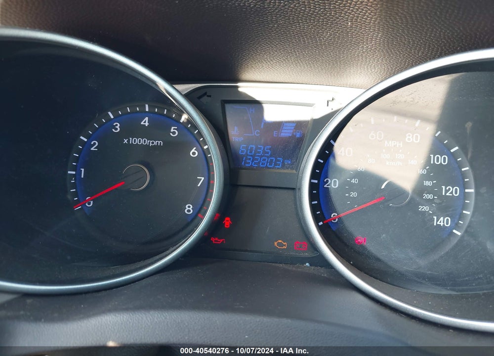 2014 HYUNDAI TUCSON GLS VIN: KM8JT3AF8EU852107