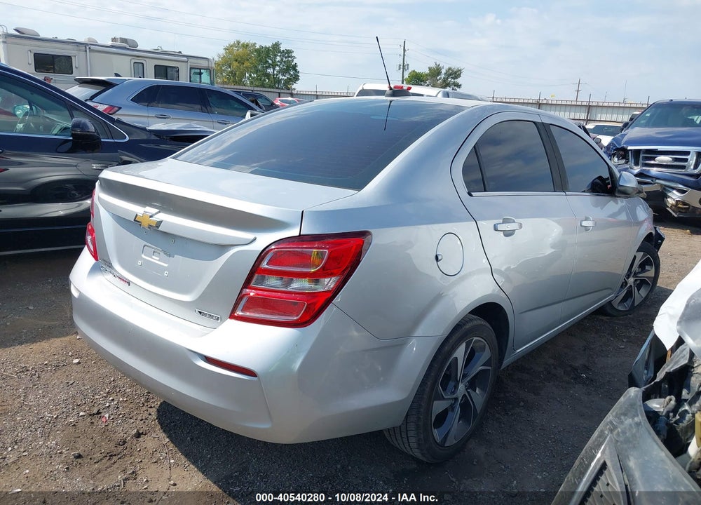 2017 CHEVROLET SONIC VIN: 1G1JF5SB7H4107283