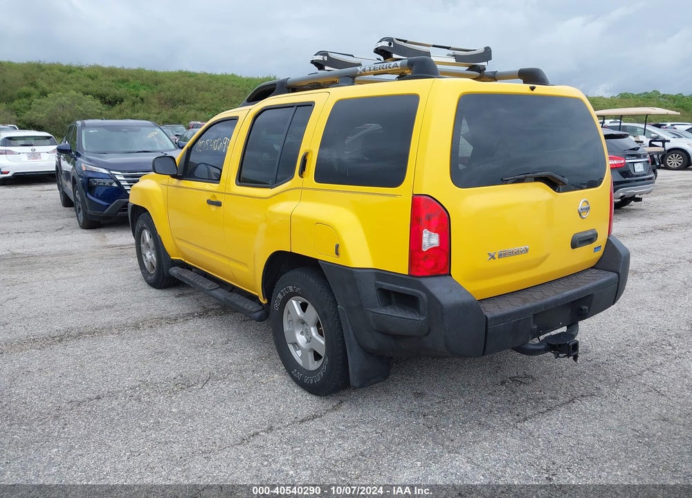 2008 NISSAN XTERRA S VIN: 5N1AN08U48C533715