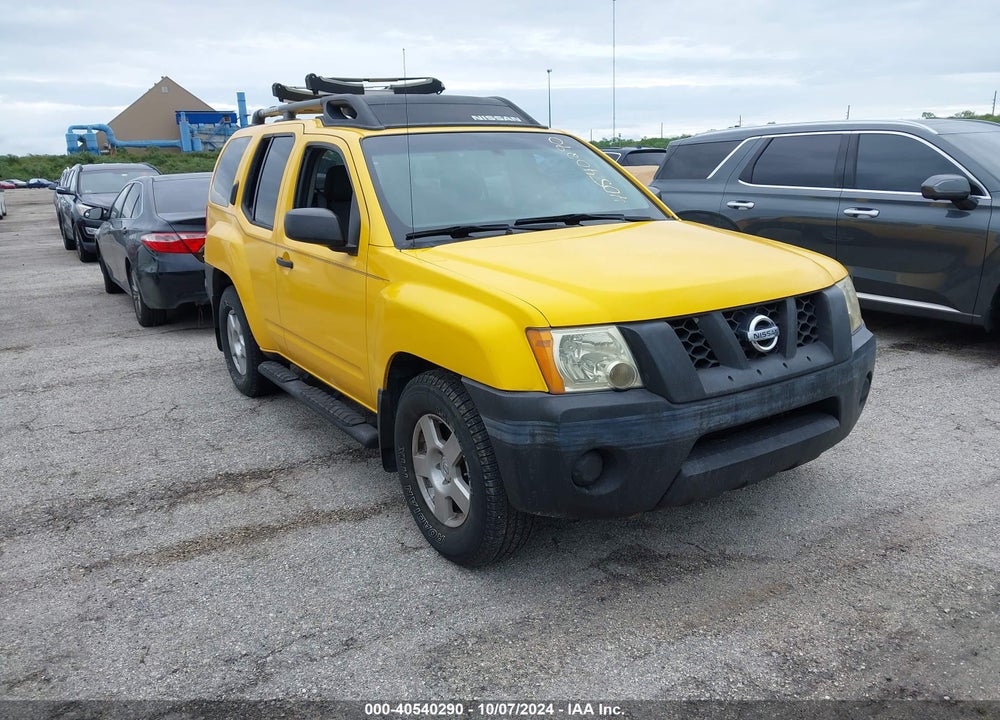 2008 NISSAN XTERRA S VIN: 5N1AN08U48C533715
