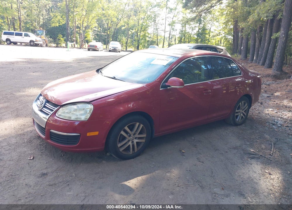 2006 VOLKSWAGEN JETTA 2.5 VIN: 3VWSG81K76M714455