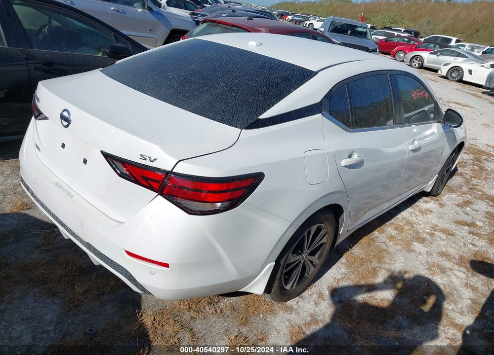 2022 NISSAN SENTRA SV XTRONIC CVT VIN: 3N1AB8CV2NY217022