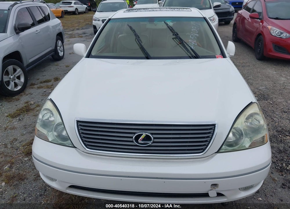2001 LEXUS LS 430 VIN: JTHBN30FX10017856