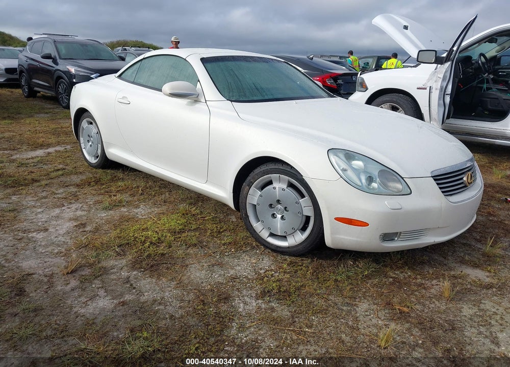 2002 LEXUS SC 430 VIN: JTHFN48Y320023612
