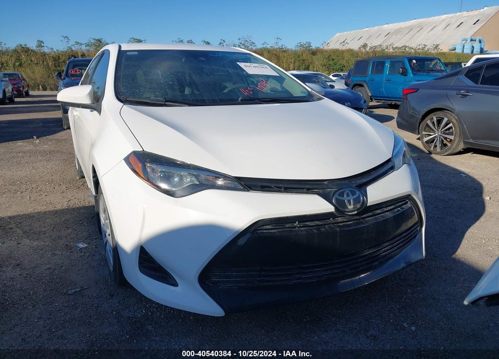 2019 TOYOTA COROLLA LE VIN: 5YFBURHE5KP929434