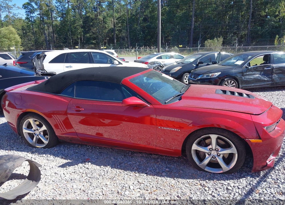 2014 CHEVROLET CAMARO 2SS VIN: 2G1FK3DJ1E9290604