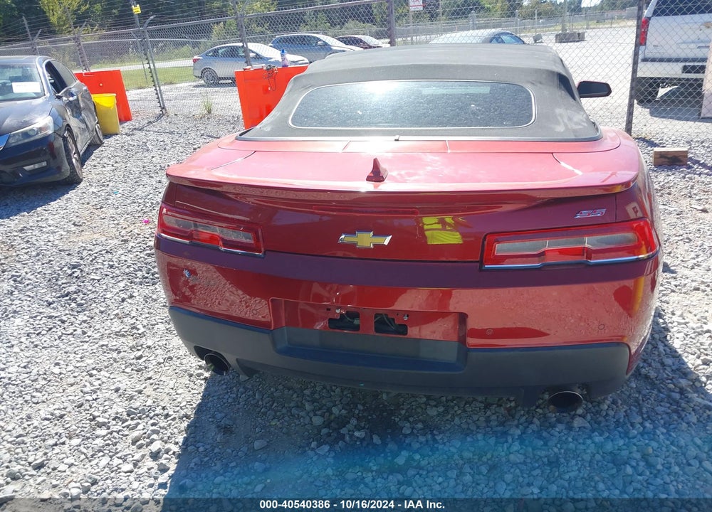 2014 CHEVROLET CAMARO 2SS VIN: 2G1FK3DJ1E9290604