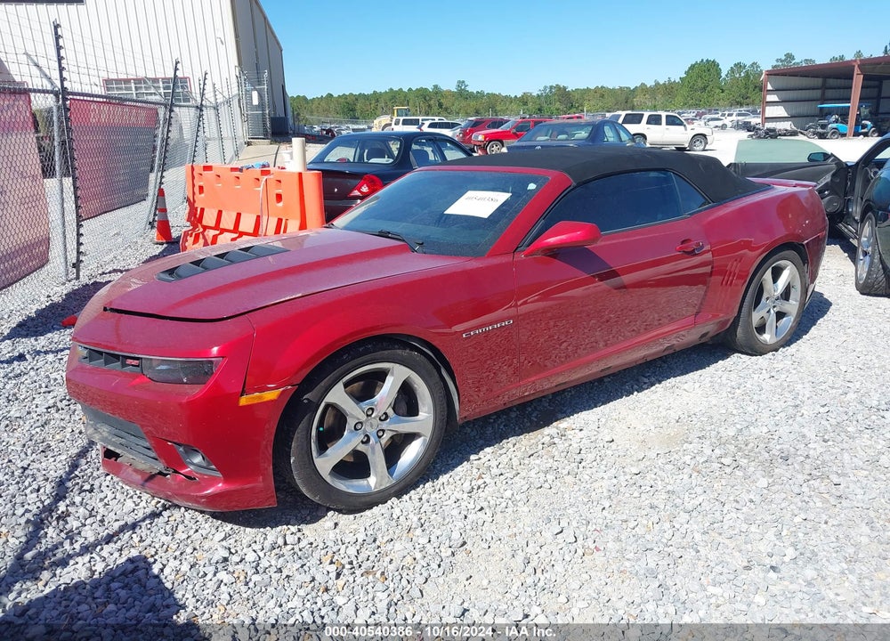 2014 CHEVROLET CAMARO 2SS VIN: 2G1FK3DJ1E9290604
