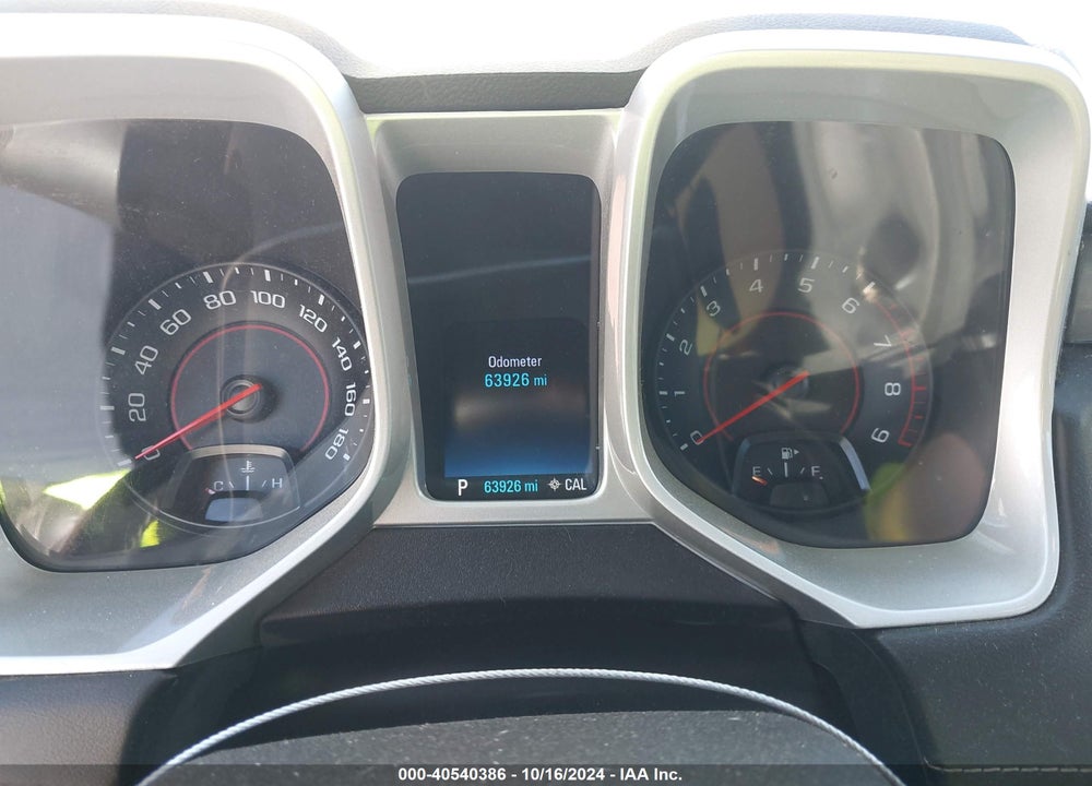 2014 CHEVROLET CAMARO 2SS VIN: 2G1FK3DJ1E9290604