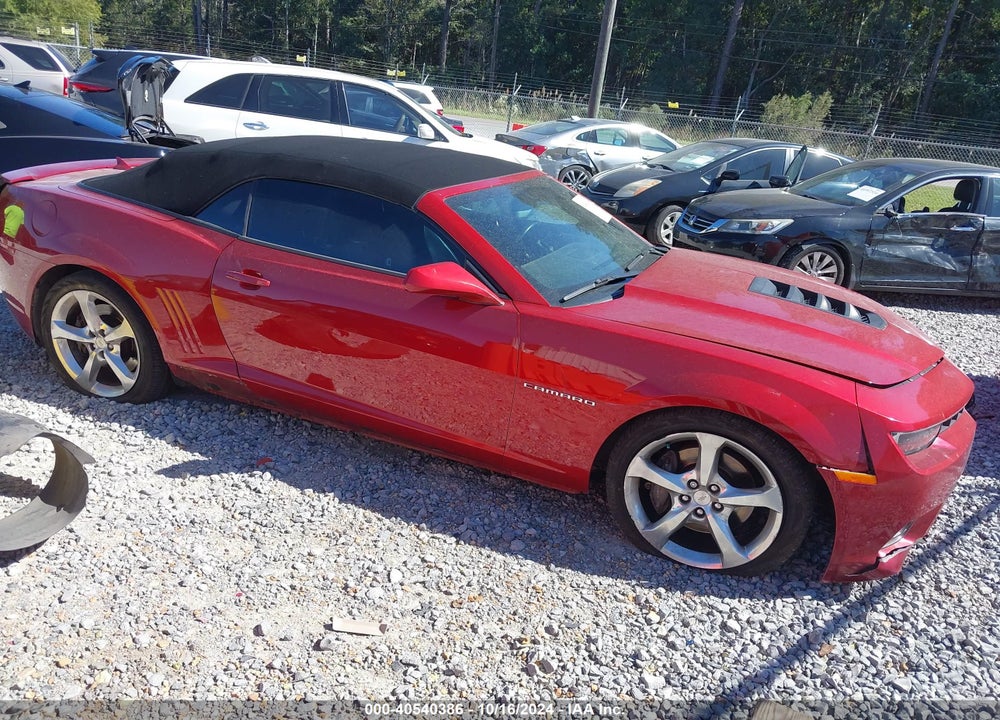 2014 CHEVROLET CAMARO 2SS VIN: 2G1FK3DJ1E9290604
