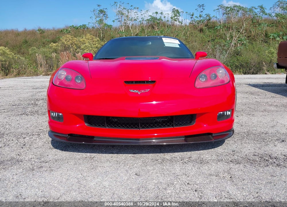 2010 CHEVROLET CORVETTE ZR1 VIN: 1G1YN2DT0A5801447