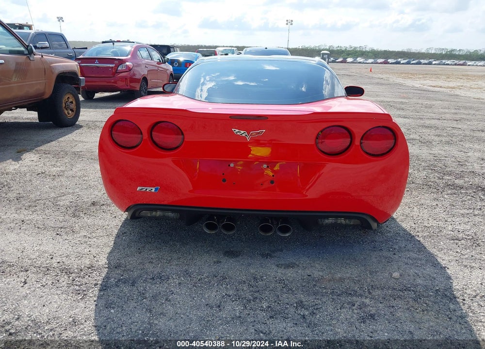 2010 CHEVROLET CORVETTE ZR1 VIN: 1G1YN2DT0A5801447