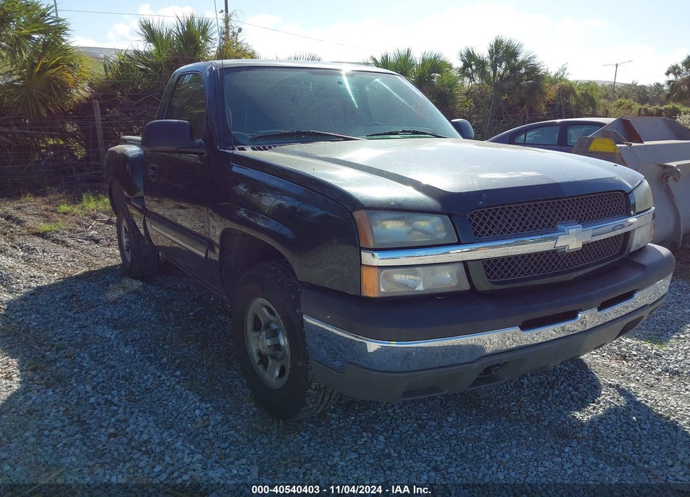 2004 CHEVROLET SILVERADO 1500 LS VIN: 1GCEK14V64Z290614