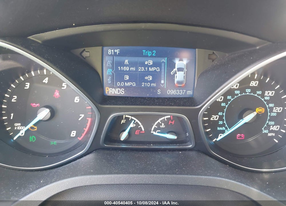 2015 FORD ESCAPE SE VIN: 1FMCU0GX9FUA78116