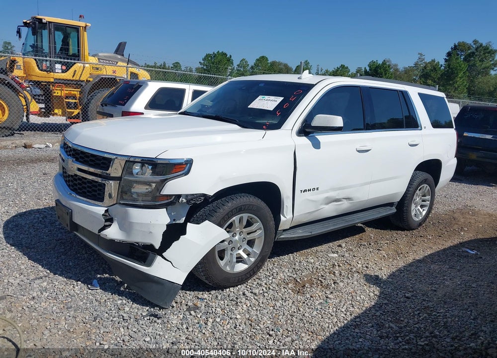 2020 CHEVROLET TAHOE 4WD LT VIN: 1GNSKBKCXLR156219