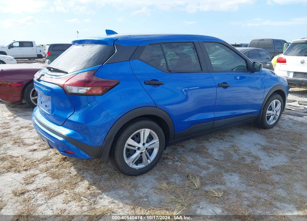 2022 NISSAN KICKS S XTRONIC CVT VIN: 3N1CP5BV0NL480424