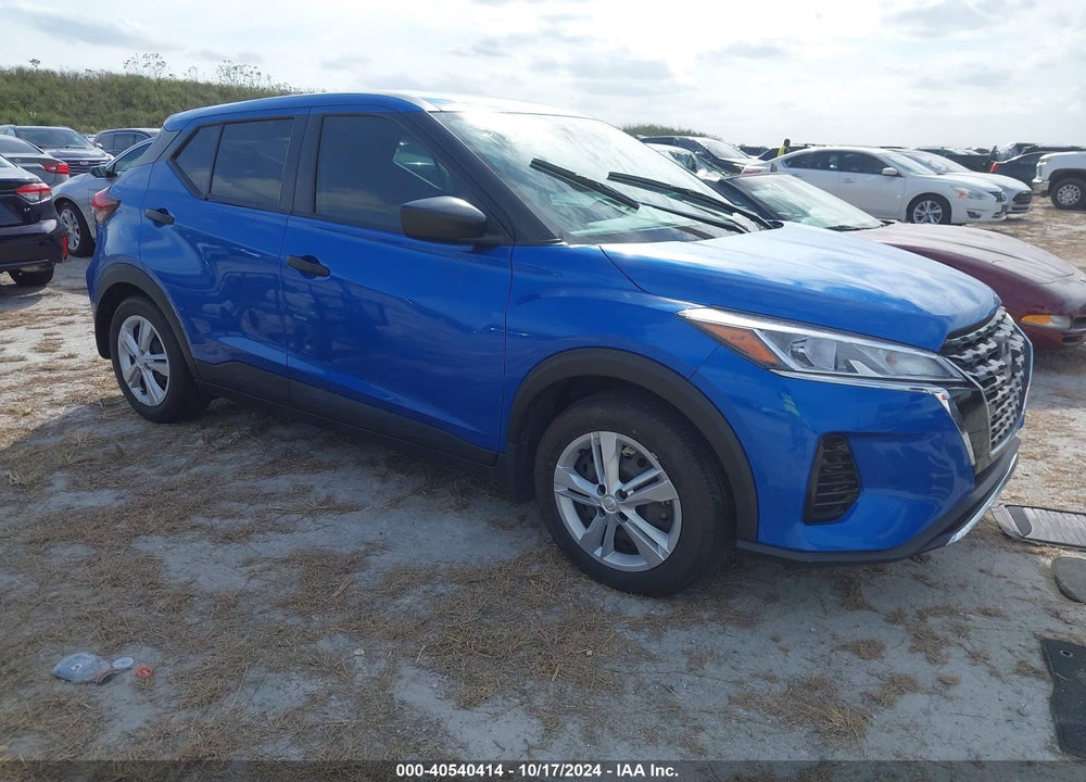 2022 NISSAN KICKS S XTRONIC CVT VIN: 3N1CP5BV0NL480424