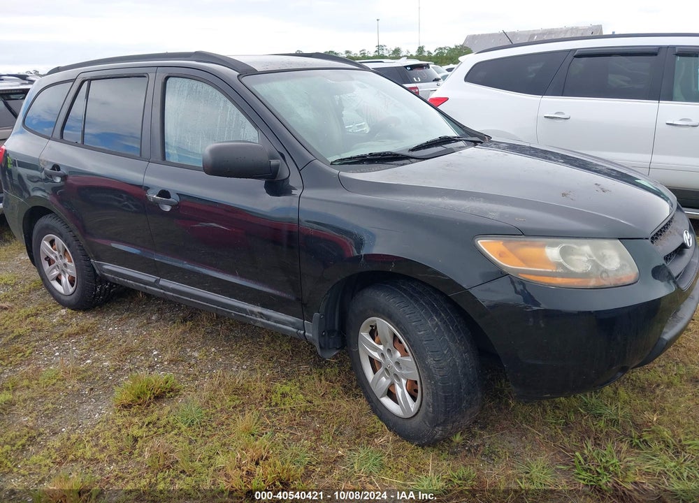 2009 HYUNDAI SANTA FE GLS VIN: 5NMSG13D29H326548