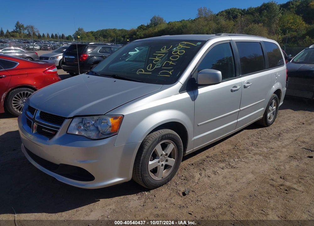 2012 DODGE GRAND CARAVAN SXT VIN: 2C4RDGCG4CR319490