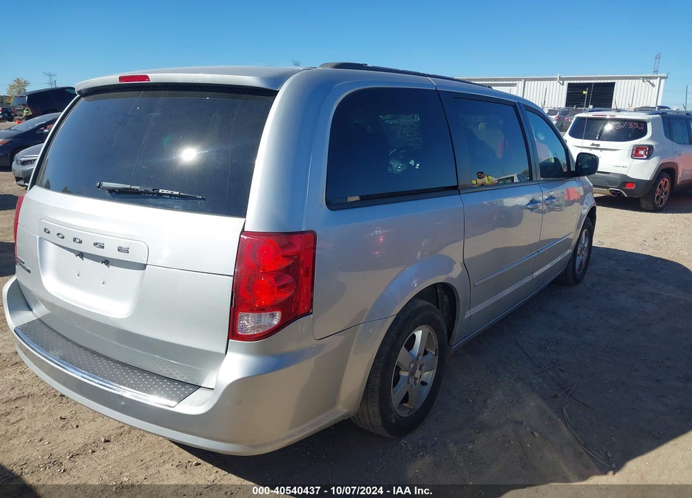 2012 DODGE GRAND CARAVAN SXT VIN: 2C4RDGCG4CR319490