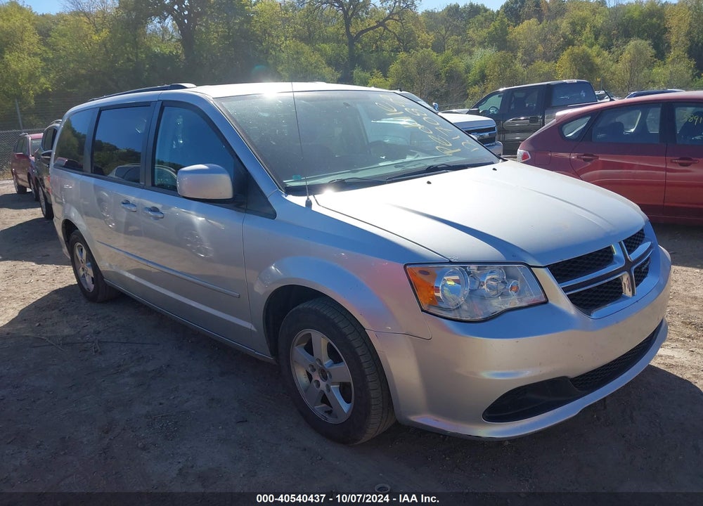 2012 DODGE GRAND CARAVAN SXT VIN: 2C4RDGCG4CR319490