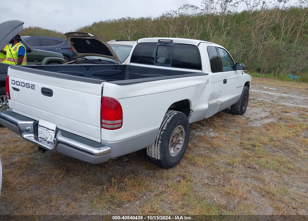 2000 DODGE DAKOTA SLT/SPORT VIN: 1B7GL22N6YS545940