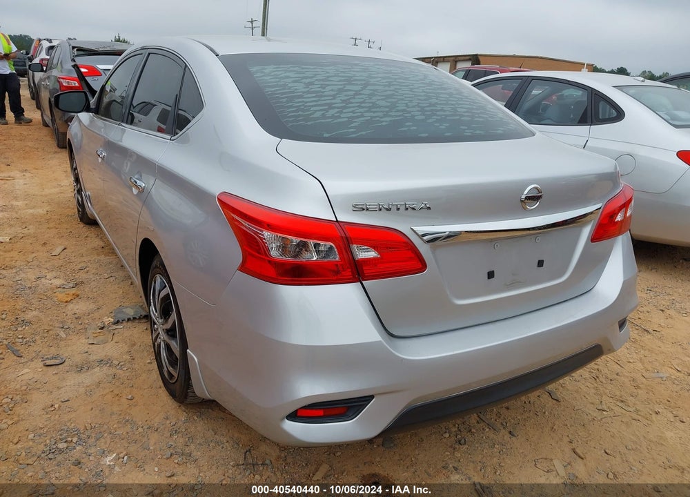 2017 NISSAN SENTRA S VIN: 3N1AB7AP4HY302155
